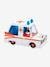 Kinder Spiel-Krankenwagen CRAZY MOTORS Hurry Ambulance DJECO weiß 2