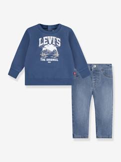 Baby-Set: Sweatshirt & Jeans LVB Mountain Crew & pant Levi's  [numero-image]