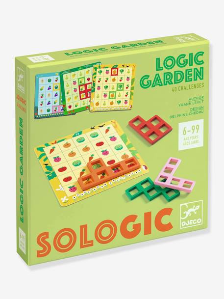 Kinder Logikspiel LOGIC GARDEN DJECO mehrfarbig 1