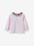 Baby Shirt mit Liberty-Kragen CYRILLUS, Bio-Baumwolle rosa 3