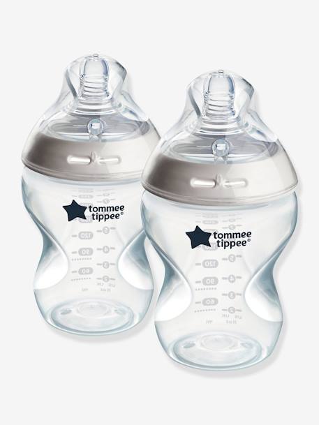 2er-Pack Babyflaschen Natural Start 260 ml Tommee tippee transparent 3