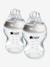 2er-Pack Babyflaschen Natural Start 260 ml Tommee tippee transparent 3