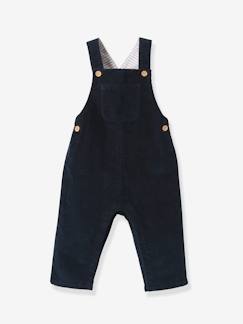 Babymode-Jumpsuits & Latzhosen-Gefütterte Baby Cord-Latzhose CYRILLUS