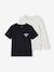 2er-Pack Jungen Sport-T-Shirts BASIC schwarz 1