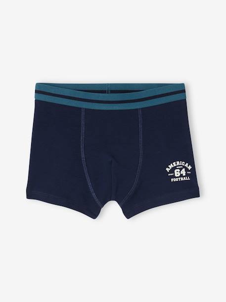 Bio-Kollektion: 5er-Pack Jungen Boxershorts ATHLETIC marine 2