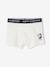 Bio-Kollektion: 7er-Pack Jungen Boxershorts mit Wochentag und Schriftzug grau meliert 2