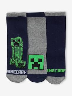 Jungenkleidung-Unterwäsche & Socken-3er-Pack Kinder Socken MINECRAFT Oeko-Tex