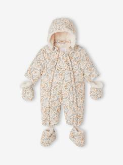 Baby Winter-Overall mit abnehmbaren Fäustlingen, Recycling-Material  [numero-image]