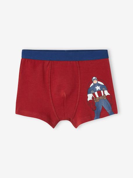 3er-Pack Jungen Boxershorts MARVEL AVENGERS set rot 2