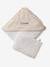 Baby Geschenk-Set: Badetuch & Waschhandschuh HYGGE, personalisierbar beige bedruckt 8