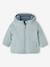 Warme Baby Wendejacke mit Teddyfleece, Recycling-Polyester-Wattierung aqua 2