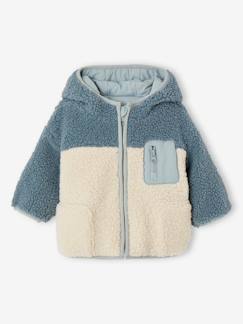 Warme Baby Wendejacke mit Recycling-Polyester  [numero-image]