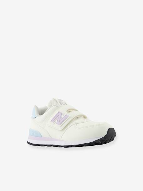 Kinder Klett-Sneakers PV574KID NEW BALANCE weiß 1