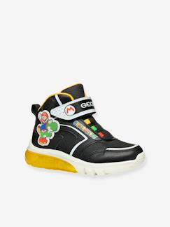 Kinderschuhe-Jungenschuhe-Hohe Jungen Leucht-Sneakers J CIBERDRON Boy GEOX