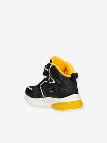 Hohe Jungen Leucht-Sneakers J CIBERDRON Boy GEOX schwarz 3