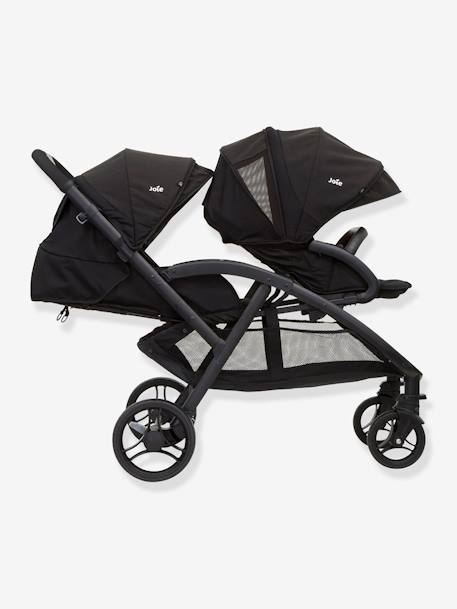 Geschwister-Kinderwagen EVALITE DUO JOIE grau+schwarz 8