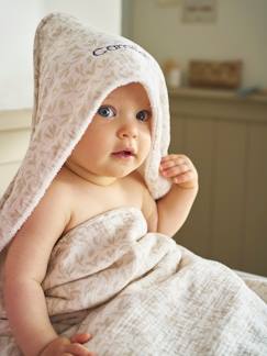 Babyartikel-Baby Geschenk-Set: Badetuch & Waschhandschuh HYGGE, personalisierbar