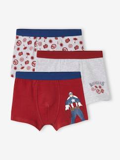 Jungenkleidung-Unterwäsche & Socken-3er-Pack Jungen Boxershorts MARVEL AVENGERS