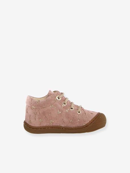 Baby Lauflernschuhe COCOON NATURINO, Veloursleder rosa 2