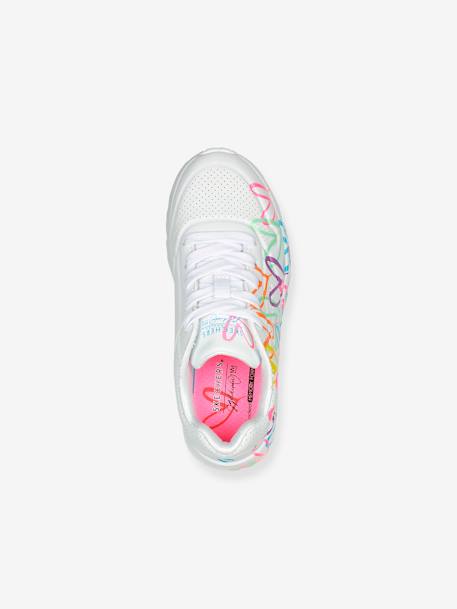 Kinder Sneakers SKECHERS x JGoldcrown Street Uno Lite Spread the Love weiß 4