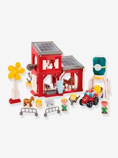 Spielzeug-Miniwelten, Konstruktion & Fahrzeuge-Konstruktionsspiele-Baby Bau-Set ABRICK Öko-Bauernhof ECOIFFIER