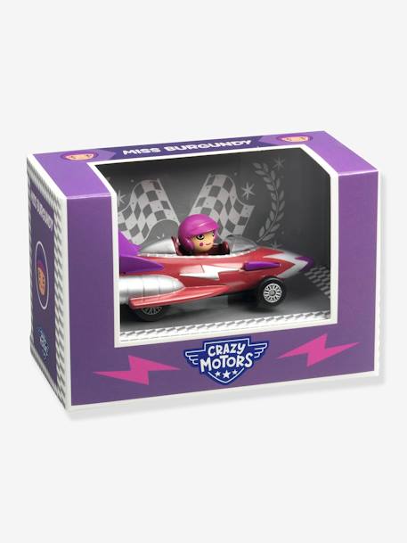 Kinder Rennauto CRAZY MOTORS DJECO bordeaux+gelb+goldgelb+grün+schwarz 2