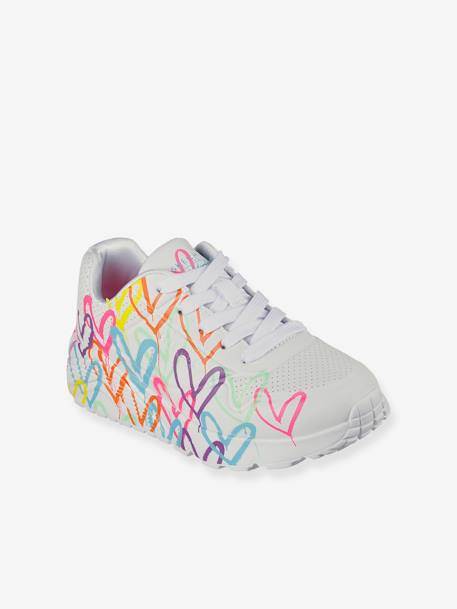 Kinder Sneakers SKECHERS x JGoldcrown Street Uno Lite Spread the Love weiß 1