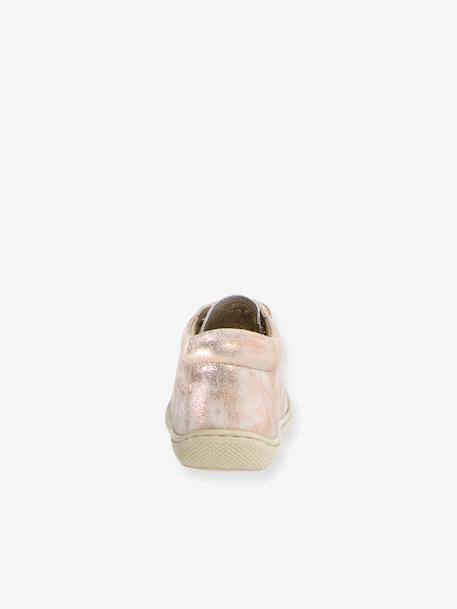 Baby Lauflernschuhe mit Schnürung COCOON NATURINO rosa 4