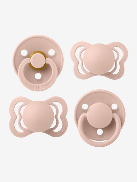 4-teiliges Beruhigungssauger-Set TRY IT BIBS beige+blush 4