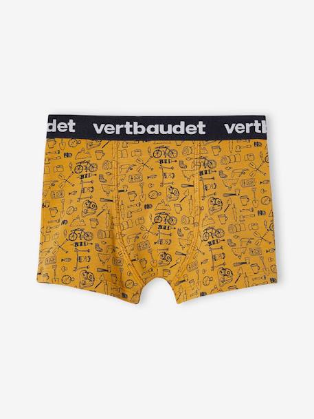 Bio-Kollektion: 5er-Pack Jungen Boxershorts aus Stretch wollweiß 5