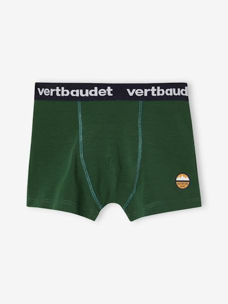 Bio-Kollektion: 5er-Pack Jungen Boxershorts aus Stretch wollweiß 4