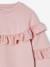 Mädchen Sweatshirt mit Volants und Recycling-Polyester malve 3