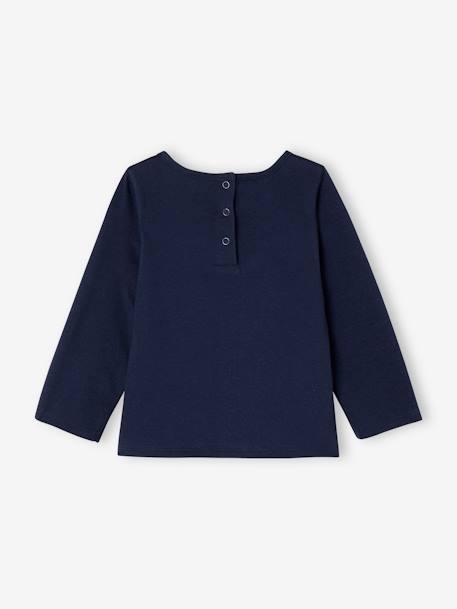 Baby Shirt COOL LITTLE SISTER BASIC Oeko-Tex marine 4