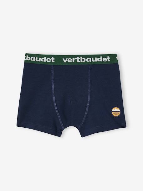 Bio-Kollektion: 5er-Pack Jungen Boxershorts aus Stretch wollweiß 6