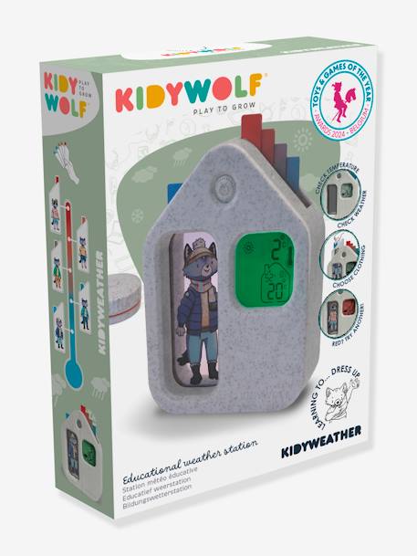 Kinder Wetterstation Kidy weather KIDYWOLF beige 3