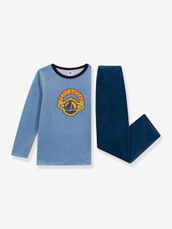 -Kinder Schlafanzug aus Samt PETIT BATEAU Oeko-Tex