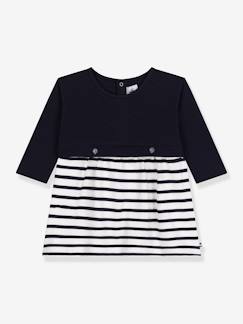 Babymode-Kleider & Röcke-Mädchen Baby Kleid, 2-in-1-Look PETIT BATEAU Oeko-Tex