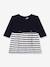 Mädchen Baby Kleid, 2-in-1-Look PETIT BATEAU marine 1