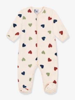 -Baby Strampler mit Herzen PETIT BATEAU