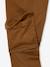 Jungen Cargohose mit geradem Bein, Hüftweite REGULAR bronze+nachtblau 6