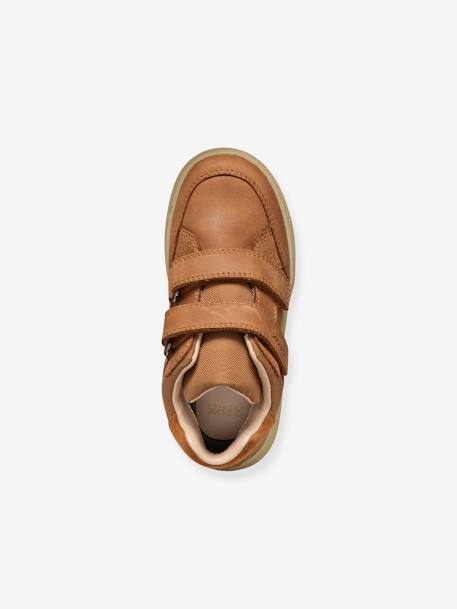 Warme Kinder High-Sneakers mit Klett J Theleven Boy B ABX GEOX camel 5