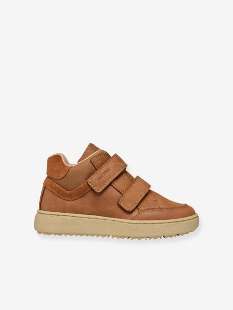 Warme Kinder High-Sneakers mit Klett J Theleven Boy B ABX GEOX camel 4