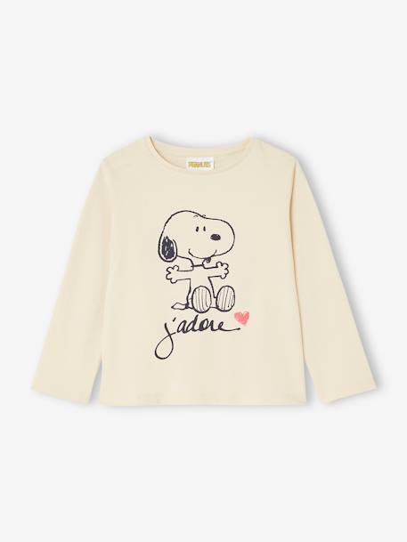 Mädchen Schlafanzug mit Print PEANUTS SNOOPY vanille 3