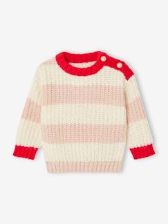 Babymode-Pullover, Strickjacken & Sweatshirts-Pullover-Baby Pullover Mama-Tochter-Capsule STREIFENLIEBE Oeko-Tex