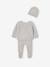 Unisex Baby-Set, 4 Teile grau meliert 6