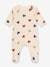 Baby Unisex-Strampler mit Herzen PETIT BATEAU beige 2