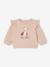 Baby-Set: Sweatshirt & Hose beige+beige meliert+rosa+rosa nude+wollweiß 15