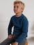 Jungen Strickpullover aus Merinowolle CYRILLUS blau 3