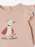 Baby-Set: Sweatshirt & Hose beige+beige meliert+rosa+rosa nude+wollweiß 18