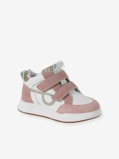 Kinderschuhe-Mädchenschuhe-Mädchen High-Sneakers mit 2 Klettriemchen